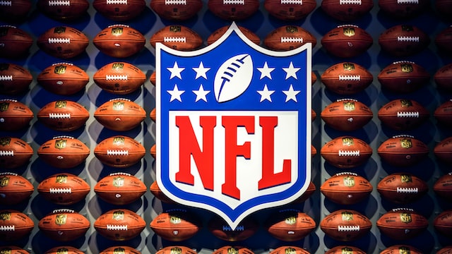 NFL Logo of 2022 with football