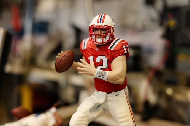 Football Player with ball