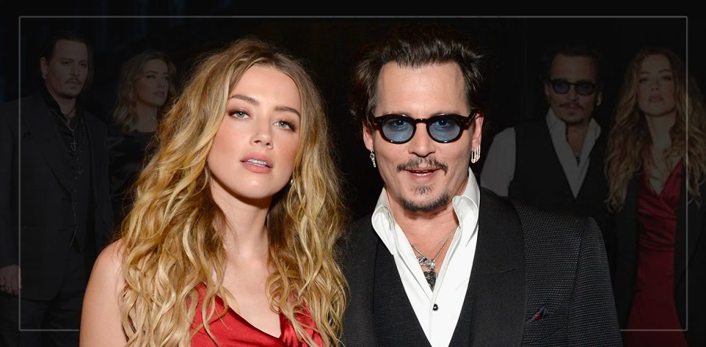 Amber Heard with Johnney Depp